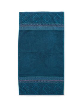 Pip Studio handdoek Soft Zellige Dark Blue 55x100