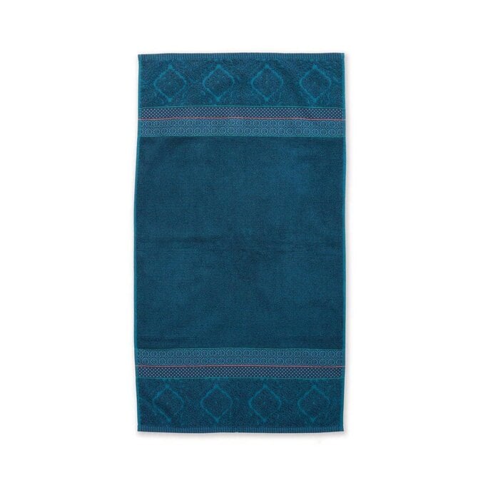 Pip Studio serviette Soft Zellige Dark Blue 55x100