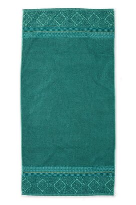 Pip Studio Soft Zellige Badhanddoek - Groen 70 x 140 cm