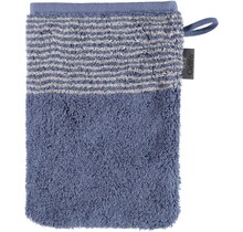 Cawo Two-Tone Washandje Nachtblau 16x22