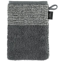 Cawo Two-Tone Washandje Leisteen 16x22