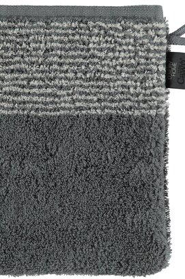 Cawo Two-Tone Washandje Leisteen 16x22