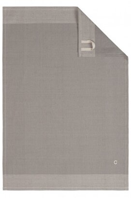 Cawö theedoek Two-tone 50x70 graphit