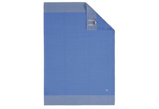Cawö theedoek Two-tone 50x70 blauw