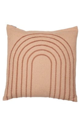 David David Fussenegger housse de coussin Deco arch 50x50 noisette