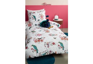 Beddinghouse Kids Sweet Birds Dekbedovertrek - Roze 100 x 135