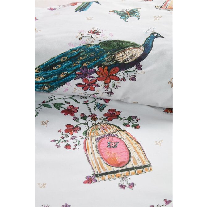 Beddinghouse Kids Sweet Birds Dekbedovertrek - Roze 100 x 135
