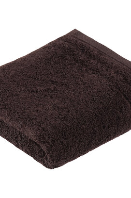 Vossen Gastendoekje Vienna Style Supersoft  Dark Brown 30x50