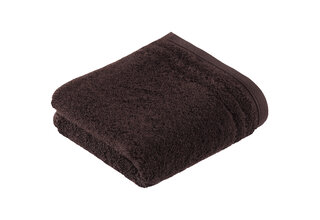 Vossen Gastendoekje Vienna Style Supersoft  Dark Brown 30x50