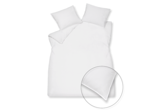 Vandyck Washed Cotton Dekbedovertrek White 240x200/220