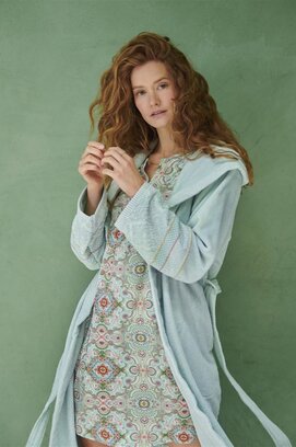 Peignoir Pip Studio Soft Zellige - Bleu M