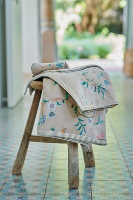 Pip Studio serviette de toilette Les Fleurs Khaki 30x50