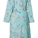 Pip Studio Pip Studio Peignoir Les Fleurs - Bleu XXL