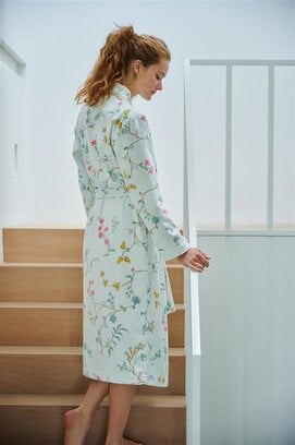 Pip Studio Les Fleurs Badjas - Wit XXL