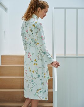 Pip Studio Les Fleurs Badjas - Wit XXL