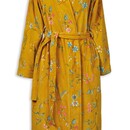 Pip Studio Pip Studio Peignoir Les Fleurs - Jaune XL