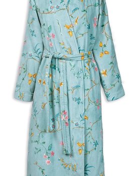 Pip Studio Les Fleurs Badjas - Blauw XL