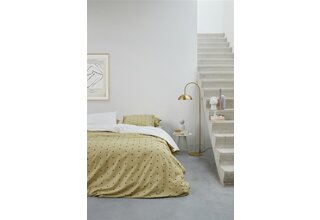 vtwonen Striped Hearts Housse de couette - Jaune 140x200/220