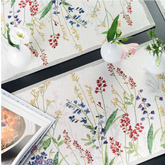 Sander placemat Flower meadow 32x48