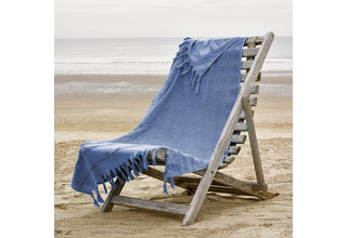 De Witte Lietaer strandlaken Fjara colony blue