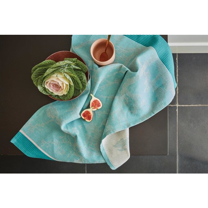 Beddinghouse x Van Gogh Museum Fleurir Torchon bleu