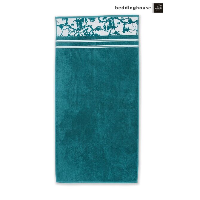 Beddinghouse x Van Gogh Museum Fleurir Badhanddoek  Blauw
