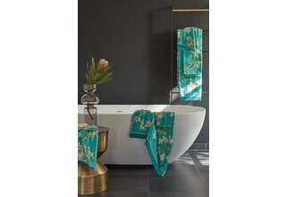 Beddinghouse x Van Gogh Museum Blossom Serviette de bain bleu