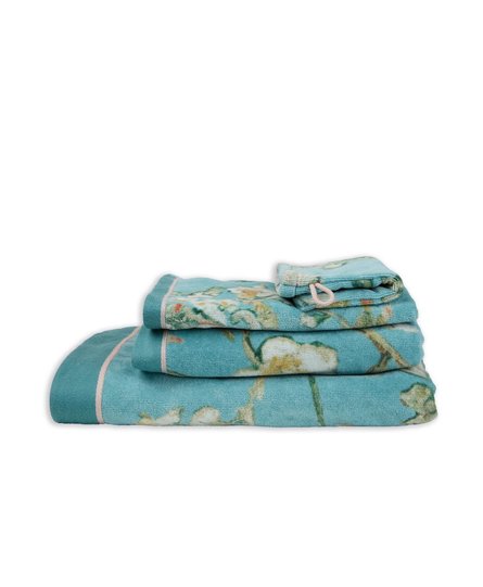 Beddinghouse x Van Gogh Museum Blossom Towel Blue