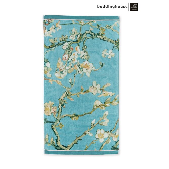 Beddinghouse x Van Gogh Museum Blossom Towel Blue