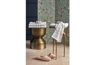 Beddinghouse x Van Gogh Museum Fleurir Serviette de toilette blanc cassé