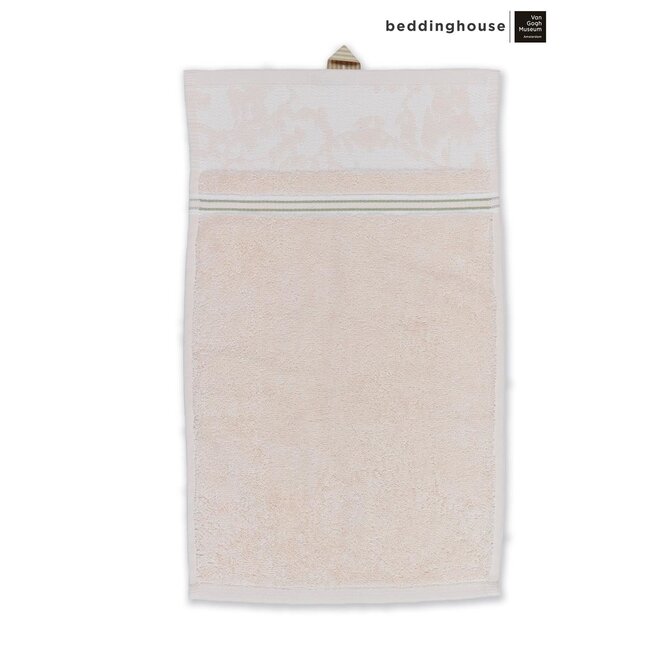 Beddinghouse x Van Gogh Museum Fleurir Guest Towel Off-white