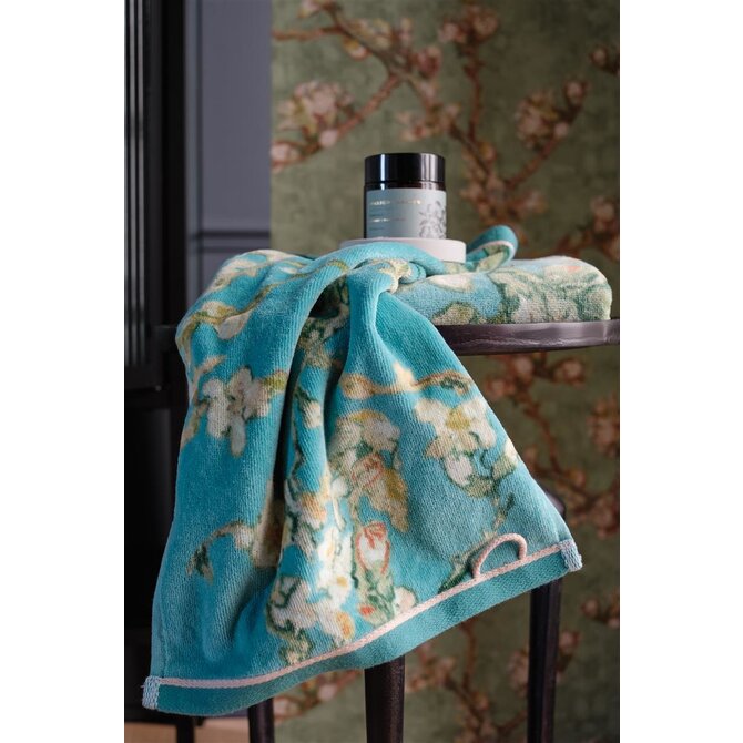 Beddinghouse x Van Gogh Museum Blossom Towel Bleu