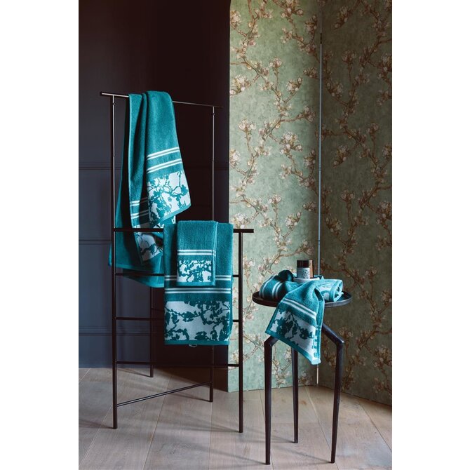 Beddinghouse x Van Gogh Museum Fleurir Essuie-tout bleu