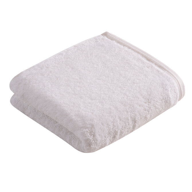 Serviette de bain Vegan Life weiss 50x100