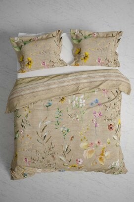 Heckett & Lane GOTS Agnes Housse de couette 200x200/220 Multi