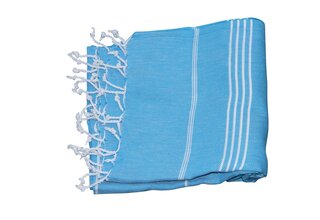 Hamamdoek 100%katoen 100x180cm Aqua
