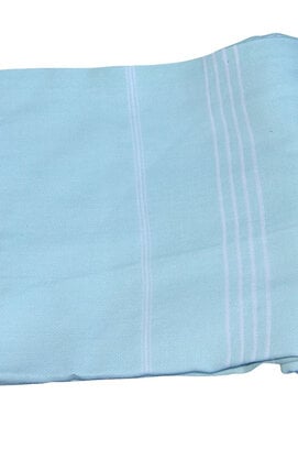 Serviette de Hamam 100%coton 100x180cm Turquoise clair