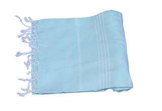 Serviette de Hamam 100%coton 100x180cm Turquoise clair