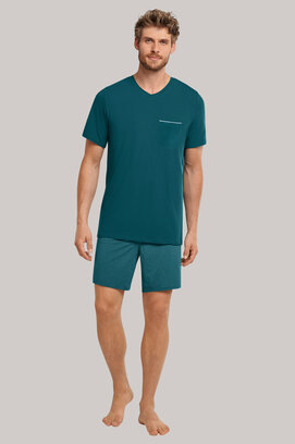 Schiesser shortama  174529 heren petrol
