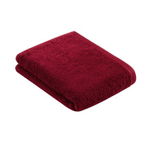 Serviette de douche Foxes Vegan Life rubin 67x140