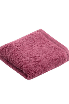 Vossen gastendoekje Vegan Life blackberry 40x60