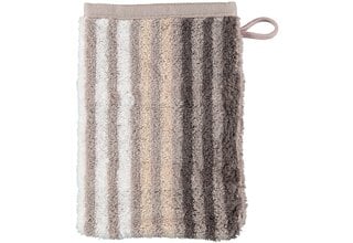 Cawö Noblesse Seasons Washandje Streifen - sand - 16x22