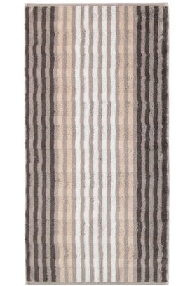 Cawö Noblesse Seasons Serviette de bain Streifen - sable - 80x150