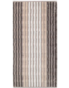 Cawö Noblesse Seasons Badhanddoek Streifen - sand - 80x150