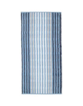 Cawö Noblesse Seasons Badhanddoek Streifen - sky - 80x150