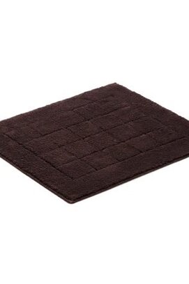 Vossen Tapis de bidet Exclusive Dark Brown 55x65