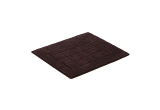 Vossen Tapis de bidet Exclusive Dark Brown 55x65
