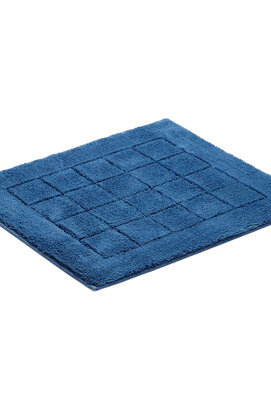 Vossen Bidetmat Exclusive Blauw 55x65