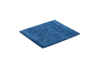 Vossen Bidetmat Exclusive Blauw 55x65