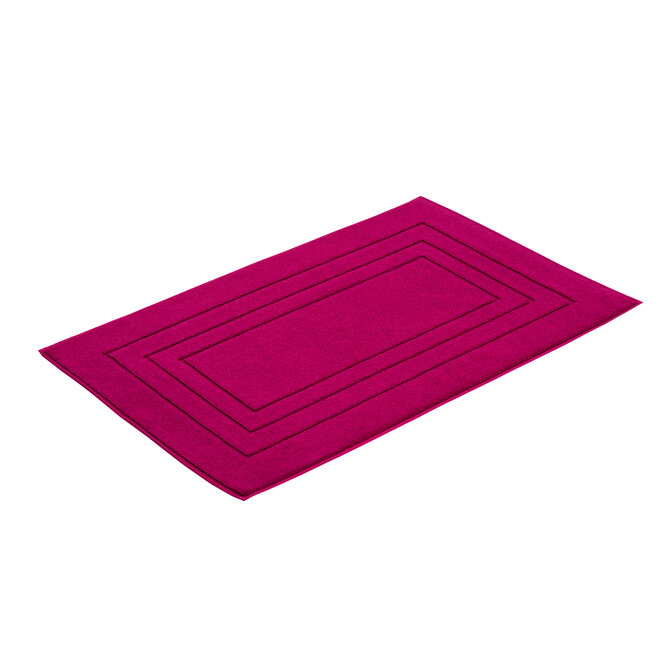 Tapis de bain Vossen Feeling cranberry 60x100